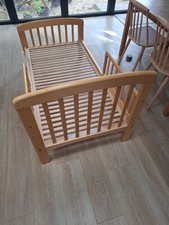 John Lewis Solid Beech Toddler Bed
