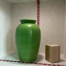 Green Ceramic Vase Crackle