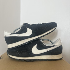 Men's NIKE Air Pegasus 83 Black and White Summit Trainers Size UK 9.5 Waffle