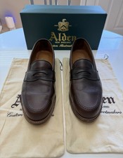 Alden Mens Shoes Penny Loafers