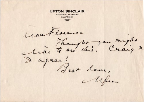 Upton sinclair original - sinclair,