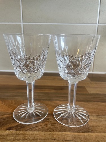 Pair waterford crystal - of,