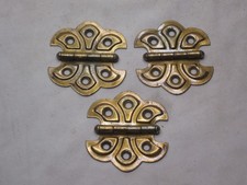 3 decorative butterfly hinges
