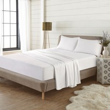 Flannel Fitted Flat Bed Sheet