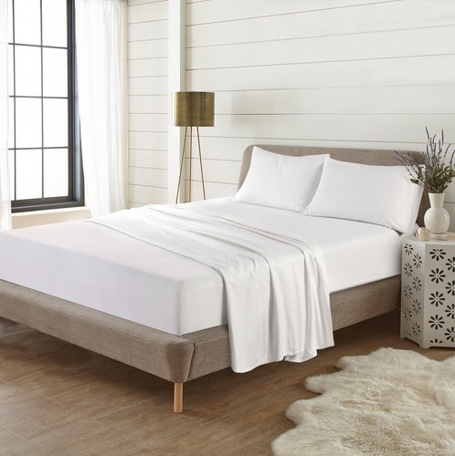 Flannel fitted flat bed - fitted,