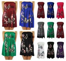 Women Butterfly Glitter Print