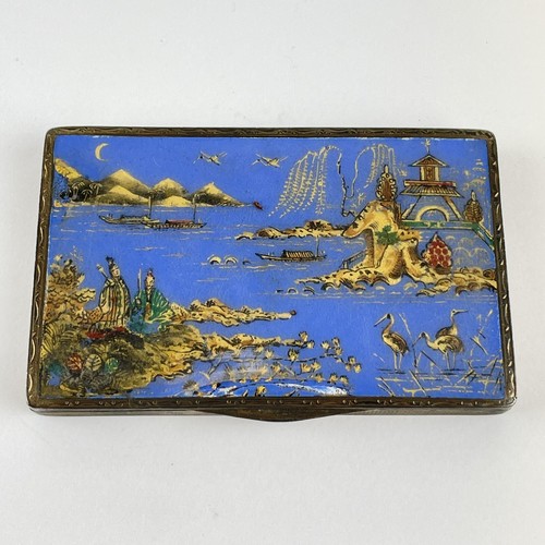 Antique solid silver blue - antique,