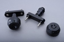 Black Pair of Frame Sliders /