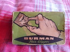 Burman Hair Clippers 1960s