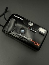 Olympus Shoot Go Vintage 35mm Compact Film Camera - Working (Read Description)
