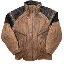 Vintage Asbtract Brown Ski