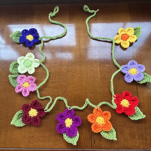 Crocheted primrose leaf - primrose,