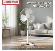 White Height Adjustable