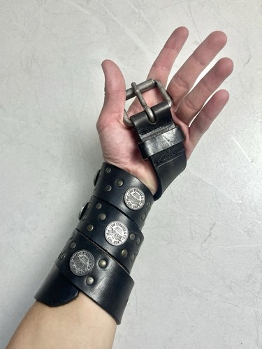 Vintage levi black leather - vintage,