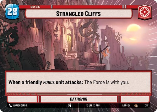 Strangled cliffs force - strangled,