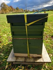used bee hives. Brood box, Queen Excluder, 2 Supers, feed box and lid.