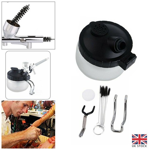 Airbrush cleaning pot - cleaning, cleaner