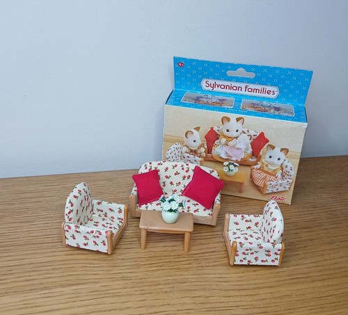 Sylvanian families living room - sylvanian,