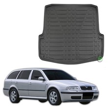Boot Tray Liner Car Mat Heavy Duty for Skoda Octavia Estate Mk2 2005-2012 SCOUTT