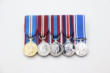 Golden, Diamond, Platinum Jubilee, Coronation & Police Mounted Miniature Medals