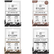 Eylure Dybrow Permanent Brow Tint in Light Brown, Mid Brown, Dark Brown or Black