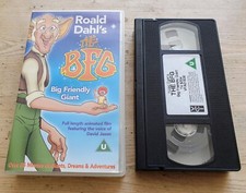 The BFG VHS 1989 Roald Dahl