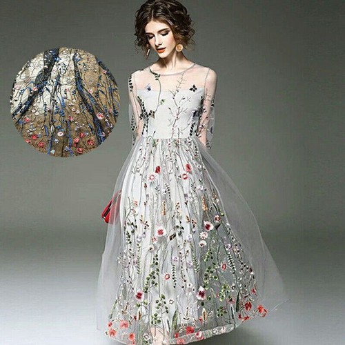Colours floral corded lace - floral,