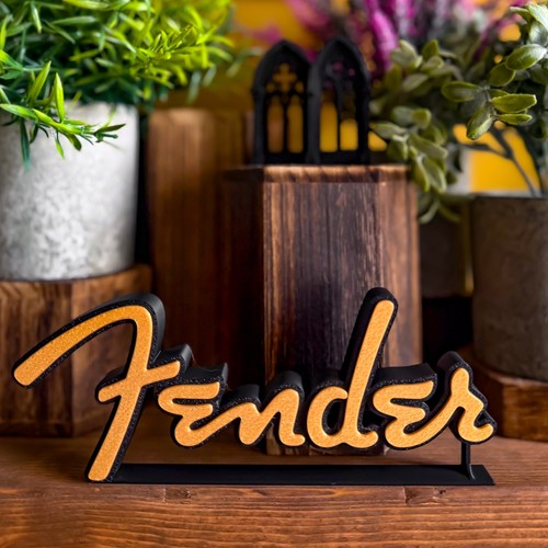 Fender classic guitar logo - guitar,