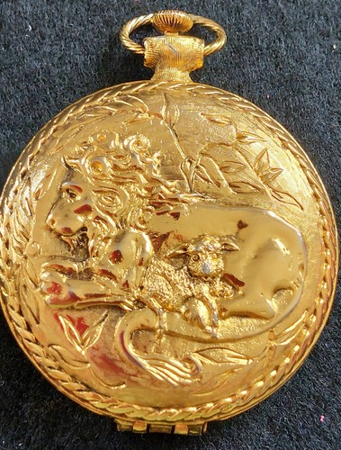 Vintage max factor gilt fob - max,