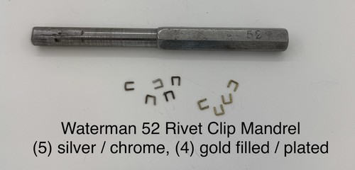 Waterman rivet clip - clip, tool
