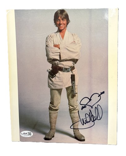 Mark hamill signed auto star - mark,