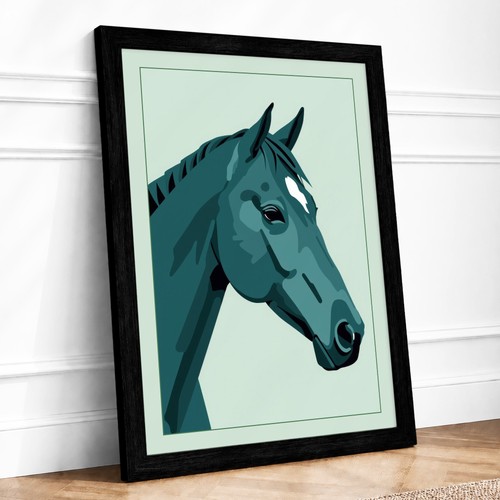 Geometric horse modern - horse,