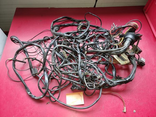 Complete wiring harness with - complete,