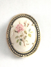 Vintage China flower's brooch