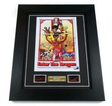 BRUCE LEE SIGNED PREPRINT ENTER THE DRAGON FILM CELLS VINTAGE MEMORABILIA