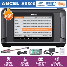 Ancel AR500 Car Scanner OBD2 SRS Crash data Clear Airbag Module Repair Tool Kit