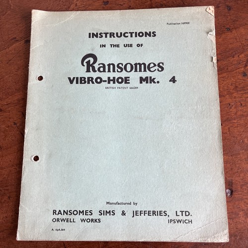 Ransomes sims jefferies - sims, &