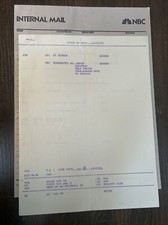 VERY RARE Vintage NBC News- 7p