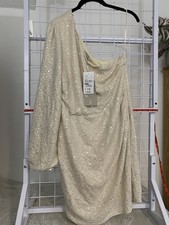 Quiz Women's Cream Sequin