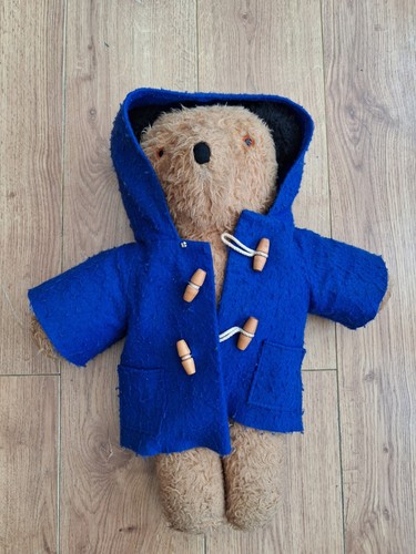 Vintage paddington bear plush - paddington,