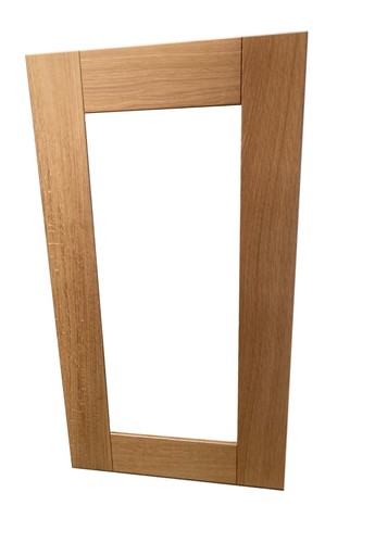 Solid oak shaker rebated frame