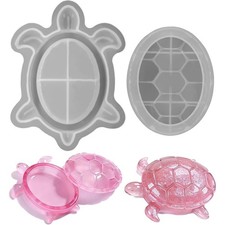 Silicone Turtle Box Resin Mold