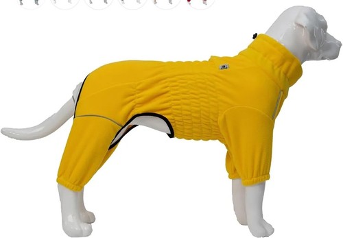 Windproof fleece dog coat - windproof, with