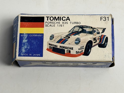 Tomy tomica blue - box, porsche