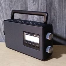 Panasonic RF-D10 DAB / DAB+ / FM Portable Radio, Station Memory - VGC - Working