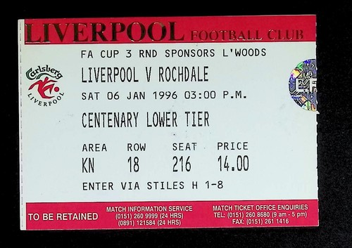 Liverpool rochdale 1995 1996 - rochdale, 1995-1996