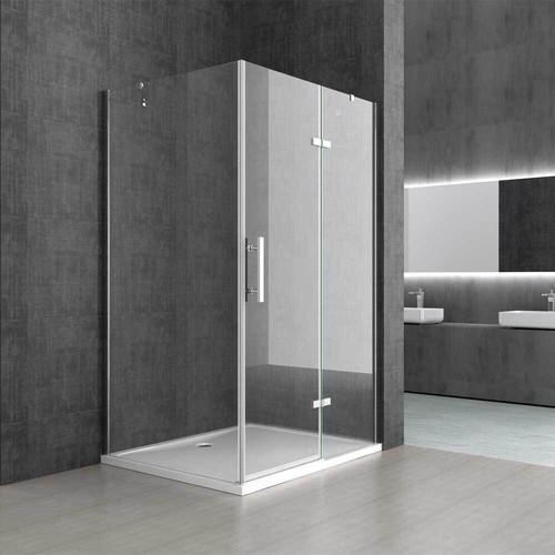 Shower enclosure frameless - enclosure,