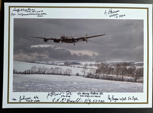 Photo lancaster bomber - of,