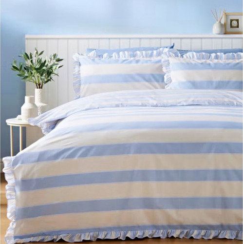 100 cotton blue white - cotton, &