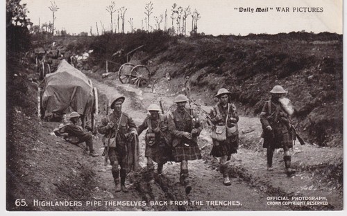 Ww1 postcard daily mail - postcard,